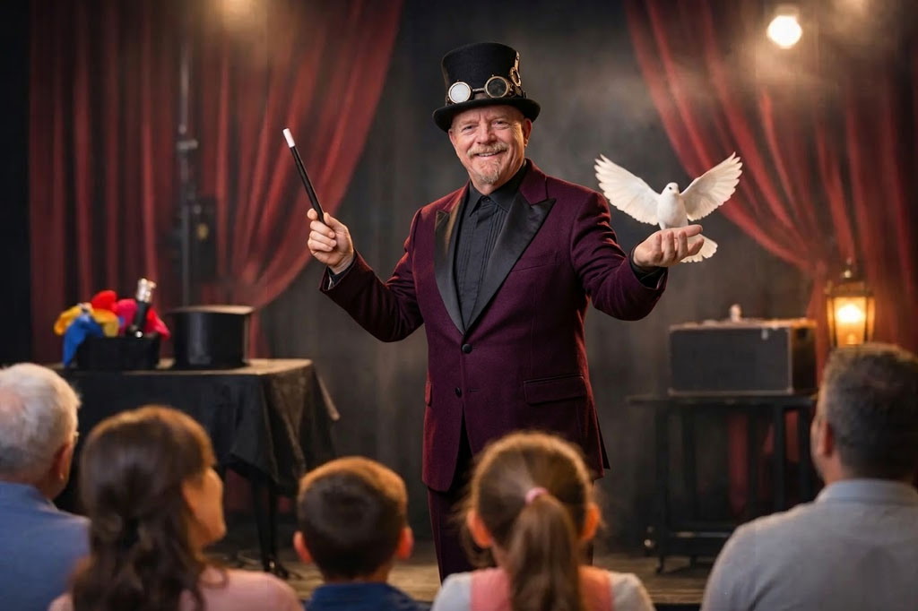 All Ages Magic Show Houston Families Love - Magic Show Theater