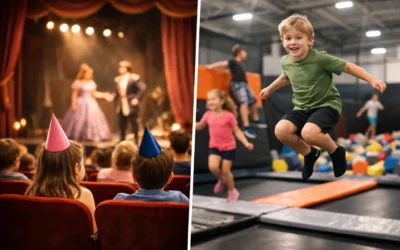 Birthday Theater Versus Trampoline Park