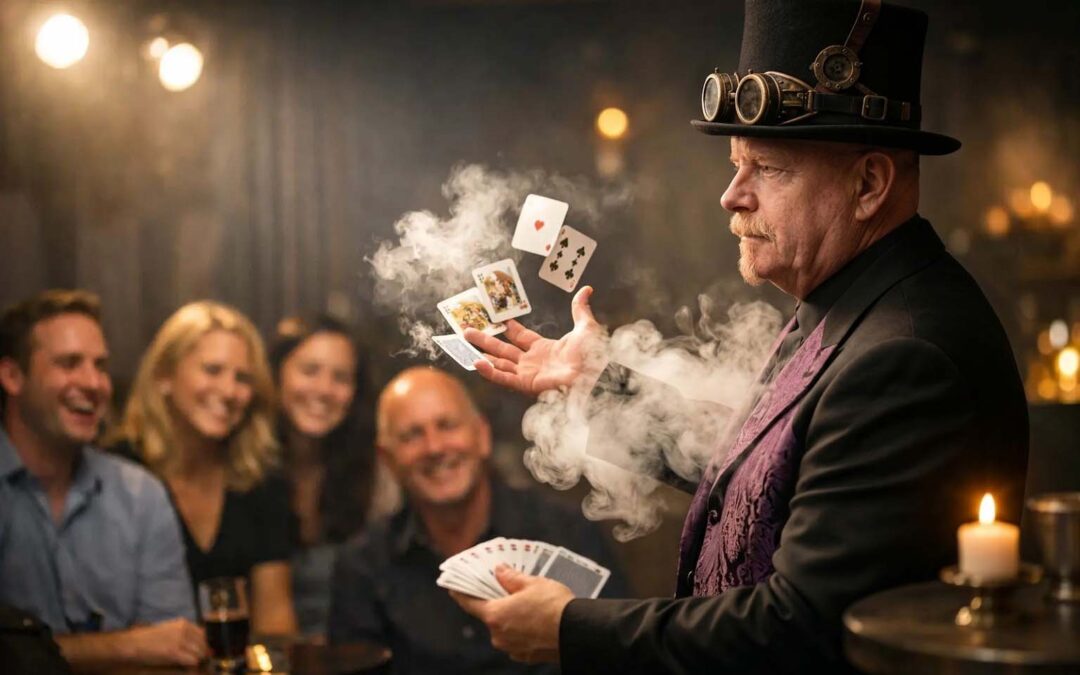 Why a Small Venue Magic Performance Wins