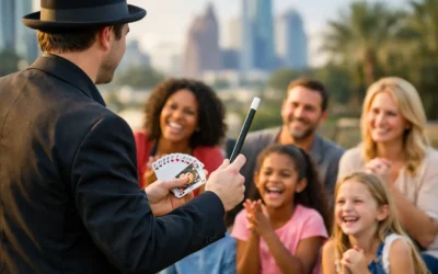 Guest Magician Shows Houston Families Love