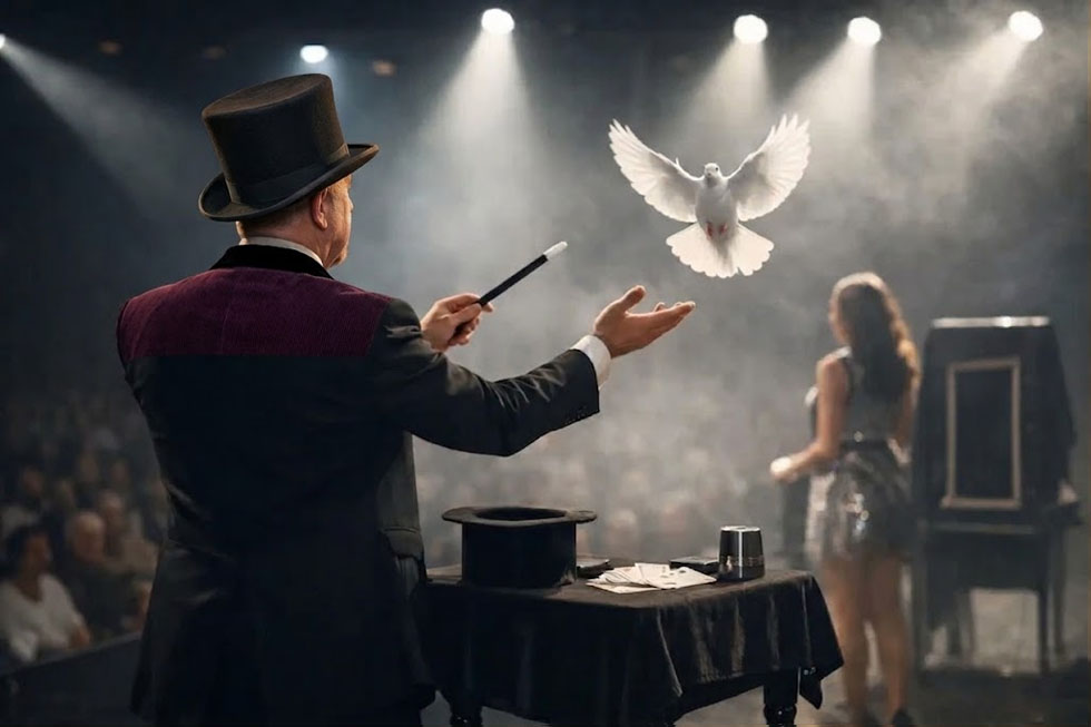 How Live Magic Shows Work on Stage