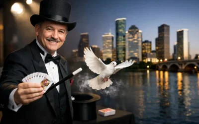 Lanny Kibbey Magic Career and Houston Shows