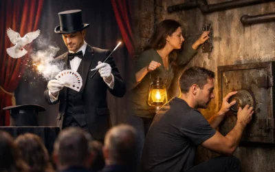 Magic Show Versus Escape Room