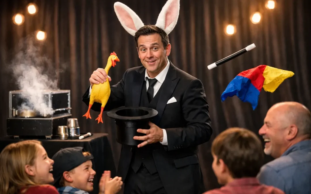 Comedy Illusions for Mixed Ages That Get Big Laughs