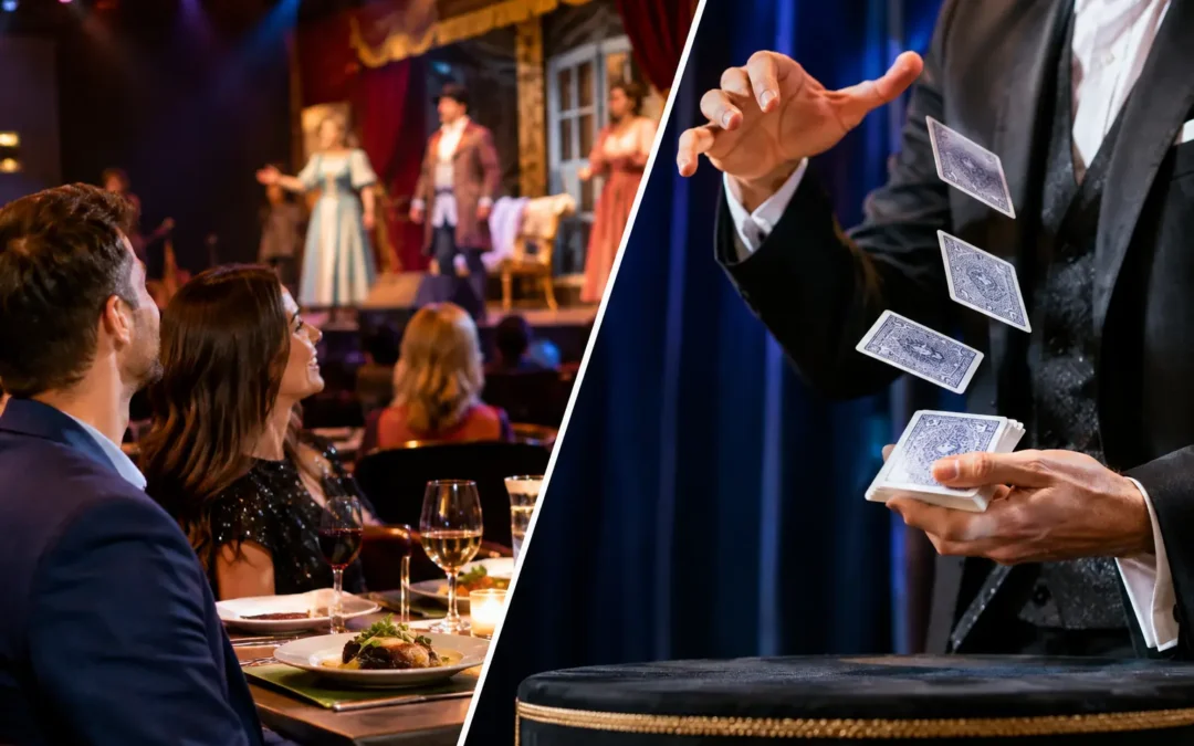 Dinner Theater Versus Magic: Which Night Wins?