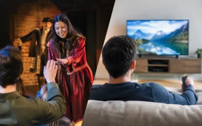 Interactive Theater Versus Passive Entertainment