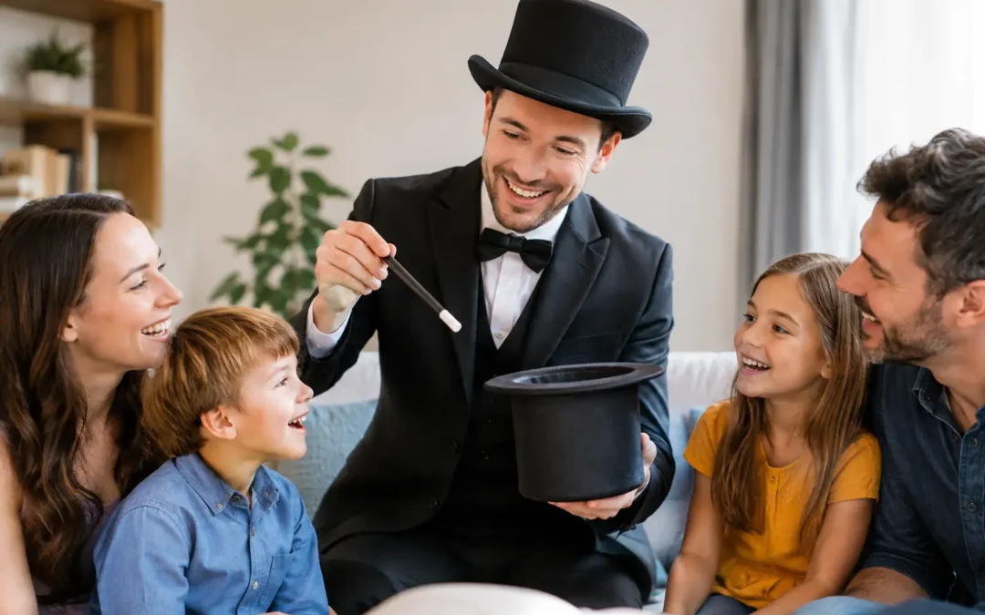 7 Magic Show Benefits for Families and Friends